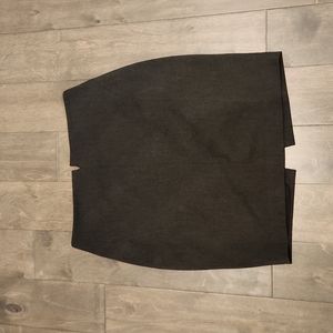 Express Gray Pencil Skirt Size 10 Petite